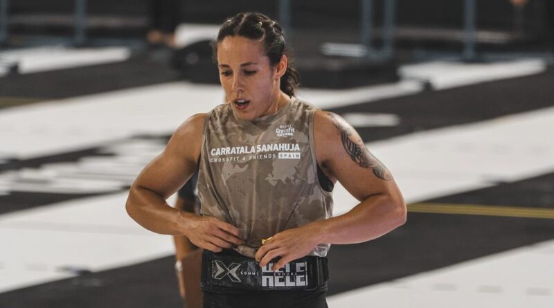 Elena Carratalá-Sanahuja en los Crossfit Games 2022